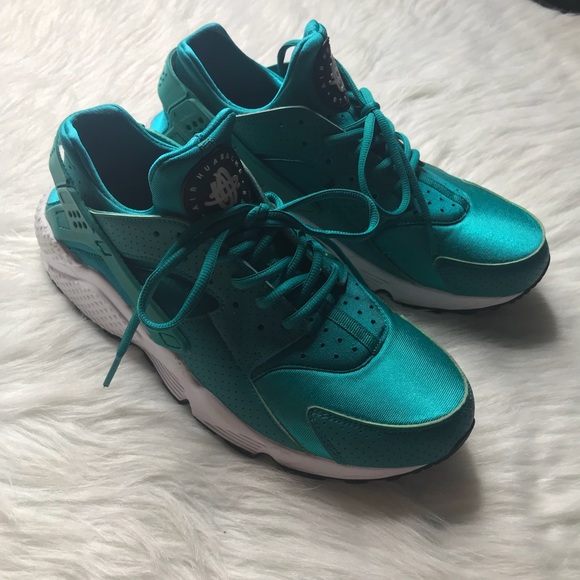 teal huaraches womens